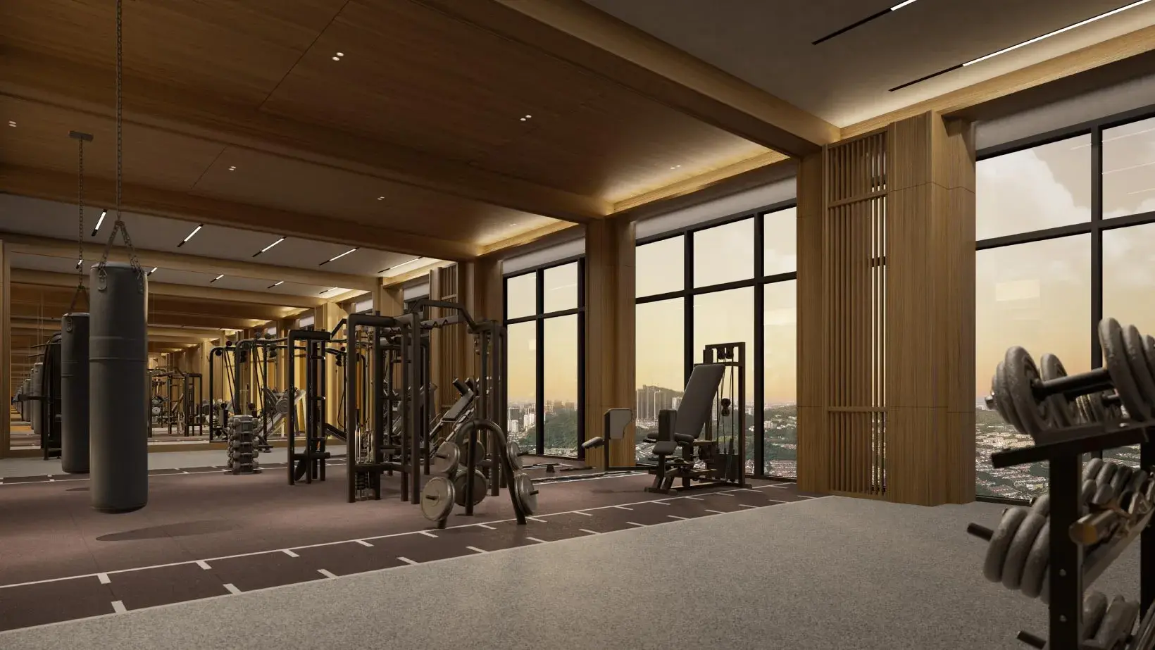 phòng gym the kingdora king dương vương